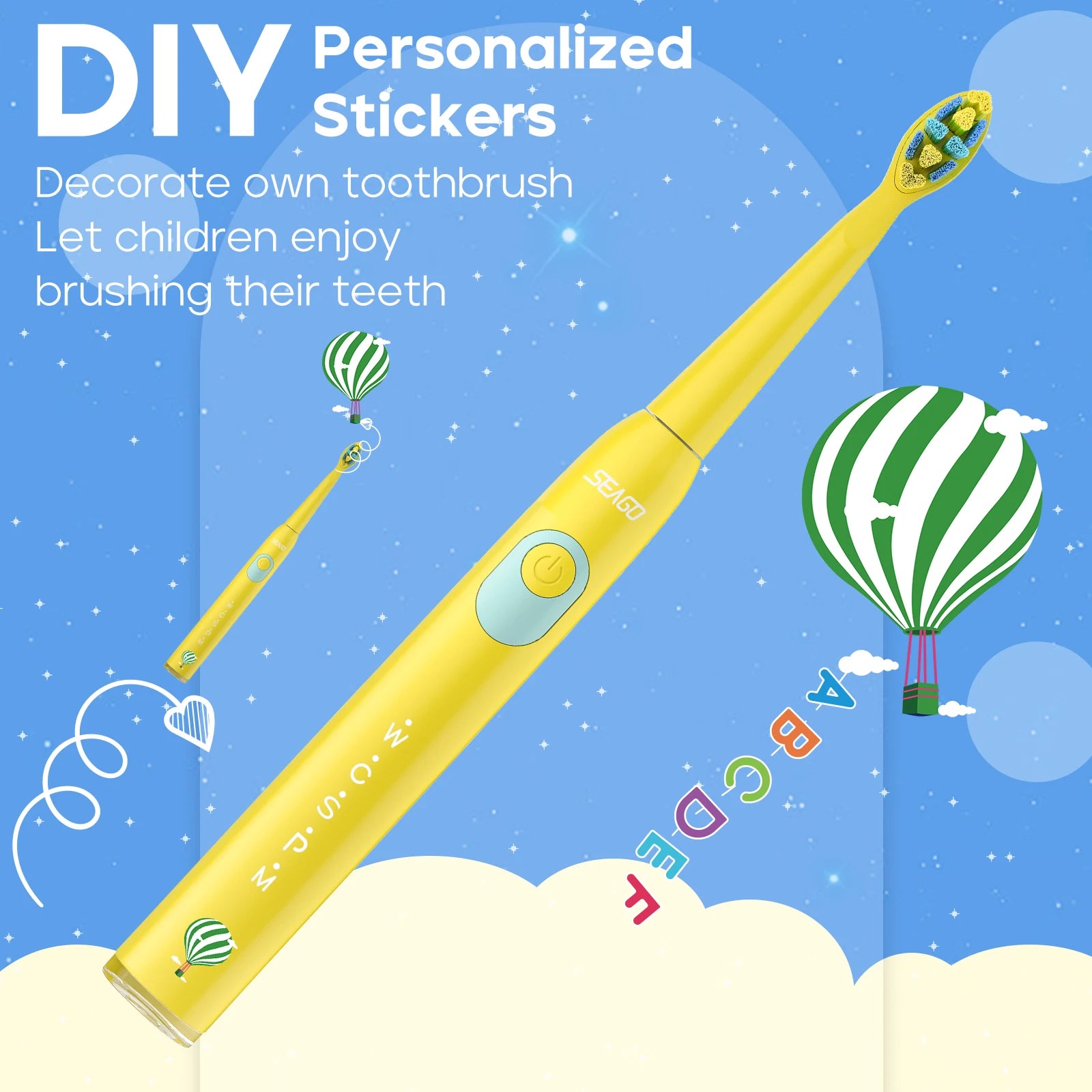 Smile Seago Kids Sonic Electric Toothbrush