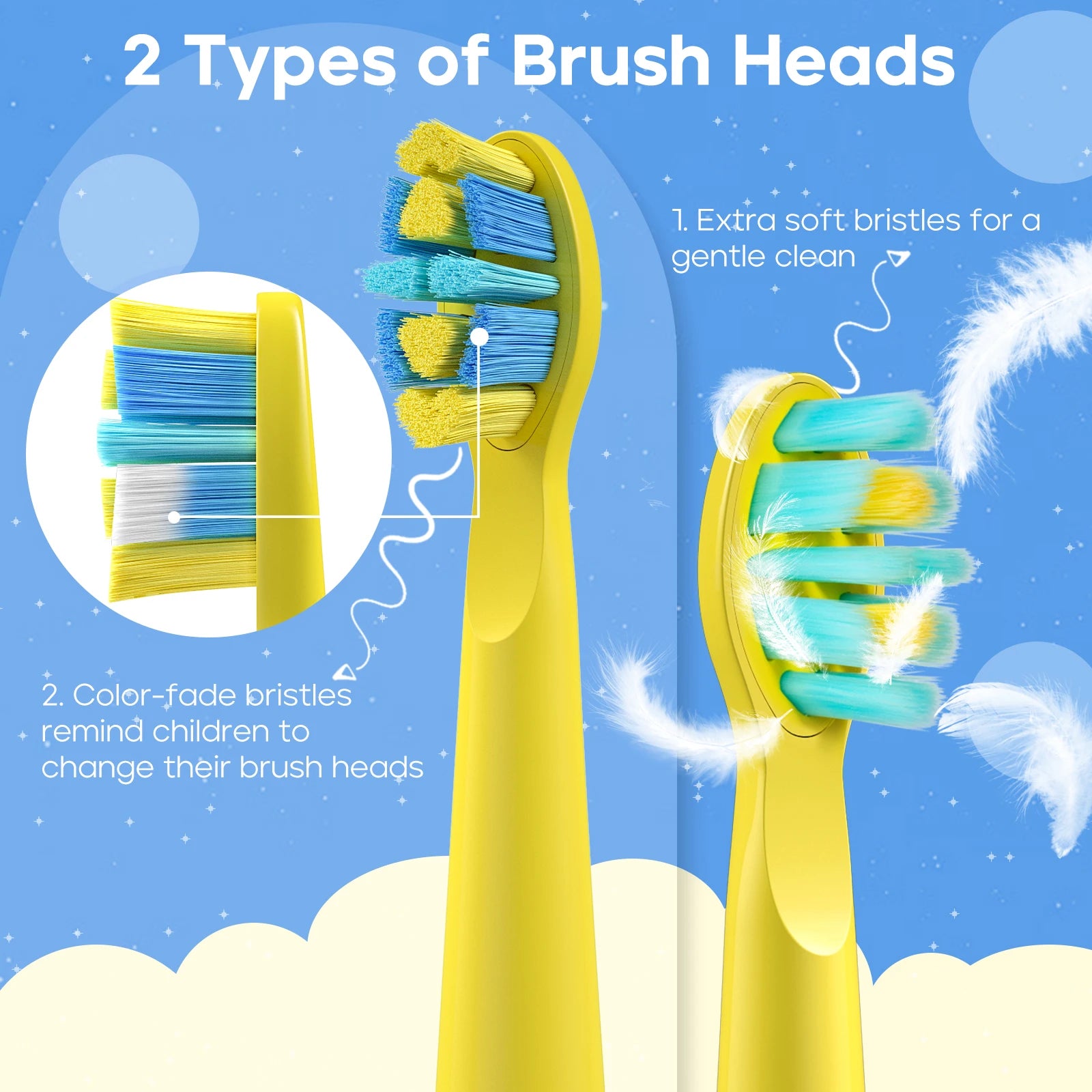 Smile Seago Kids Sonic Electric Toothbrush