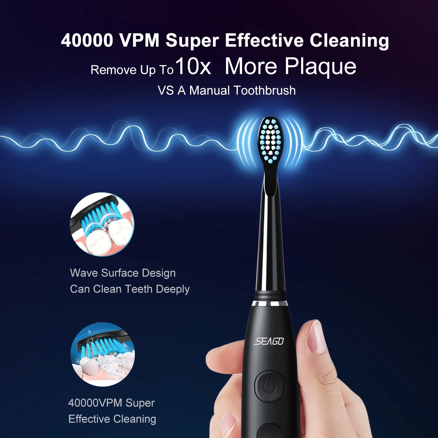 Smile SG 575 Sonic Electric Toothbrush *BEST SELLER*