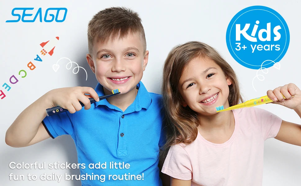 Smile Seago Kids Sonic Electric Toothbrush