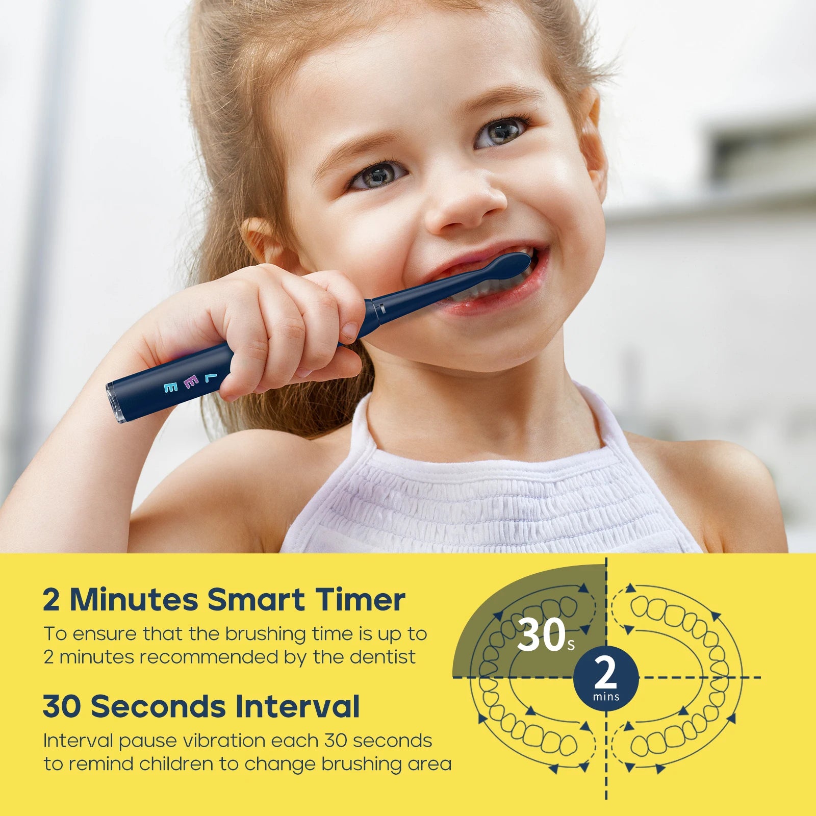 Smile Seago Kids Sonic Electric Toothbrush
