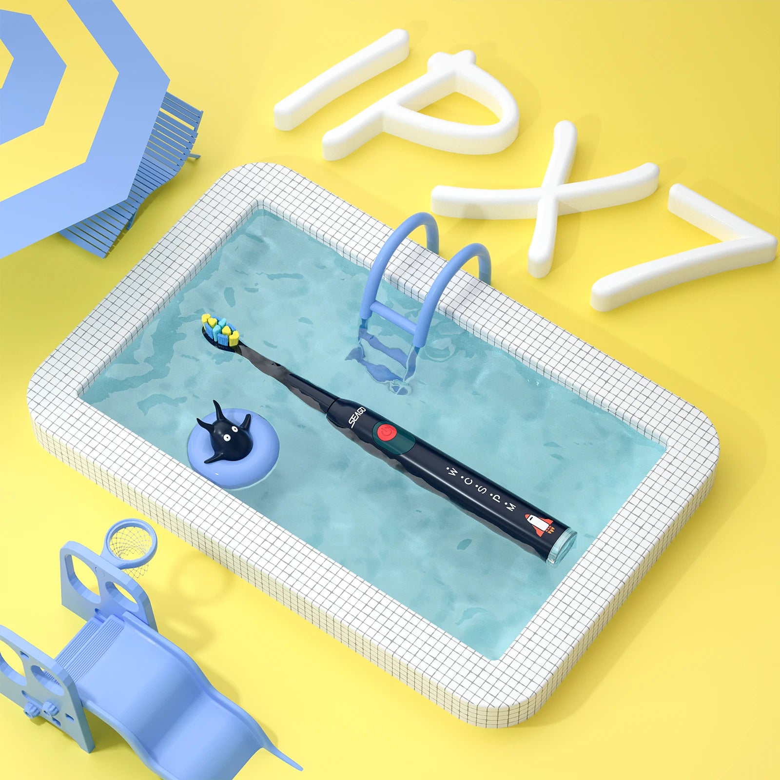 Smile Seago Kids Sonic Electric Toothbrush
