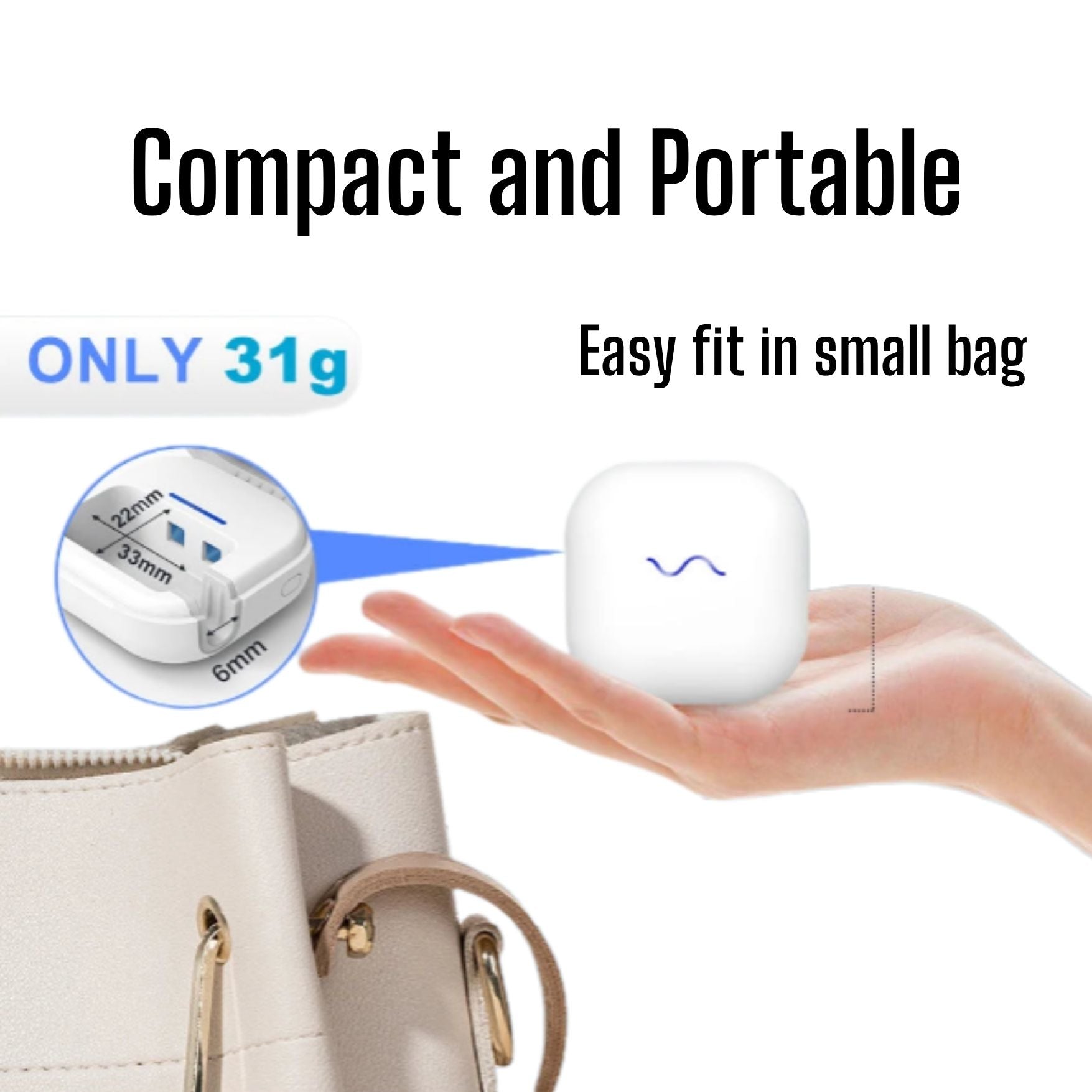 Mini Portable Rechargable UV Toothbrush Steriliser