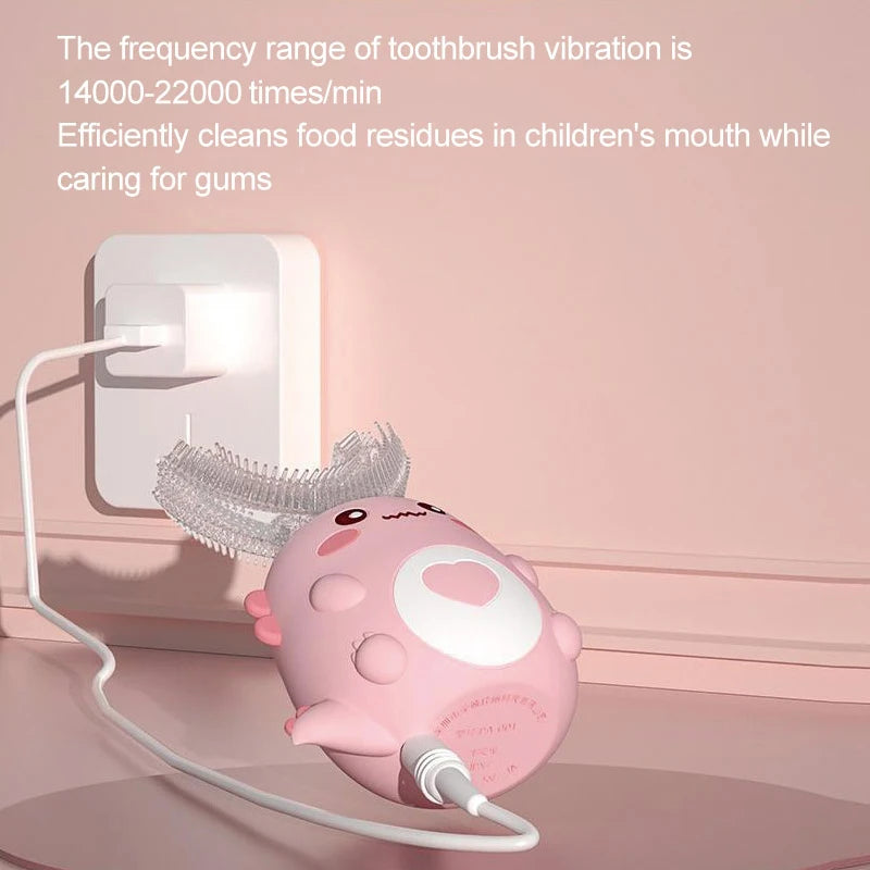Kids U-shaped Sonic Electric Toothbrush